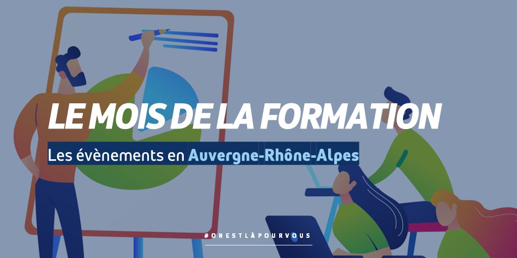 Lancez-vous dans une #formation pour la rentrée ! 🤓

🚨 Plus de 60 sessions de formation à découvrir sur l’ensemble de la région #AuvergneRhôneAlpes 👉 pole-emploi.fr/region/auvergn…
Reconversion professionnelle, développement de vos #compétences…
#TousMobilisés #OnEstLàPourVous