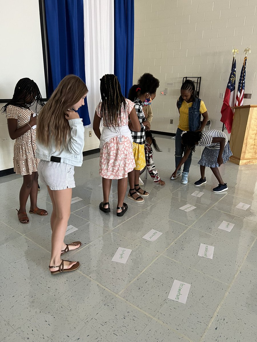 KrystiVeal's tweet photo. Human BINGO for the win! What a great review activity for our vocabulary words. Thank you @mr_Alsheimer for this engaging activity! @Timberridge_HCS https://t.co/36eTnp6Vzd