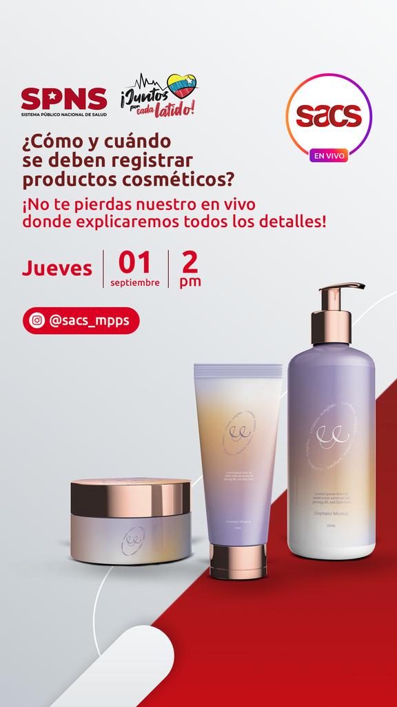 ¡Activos este jueves con el live en nuestra cuenta oficial de Instagram!