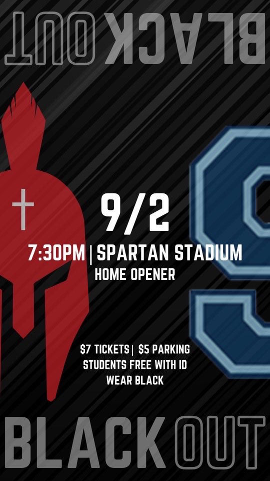 Coach_Walker20's tweet photo. Friday 9/2/22 ⁦@MonsignorPaceFB⁩ vs Somerset Silver Palms Home Opener 7:30pm!! BLACK OUT!! “WHYNOTUS!!” https://t.co/6A649Gec5Y