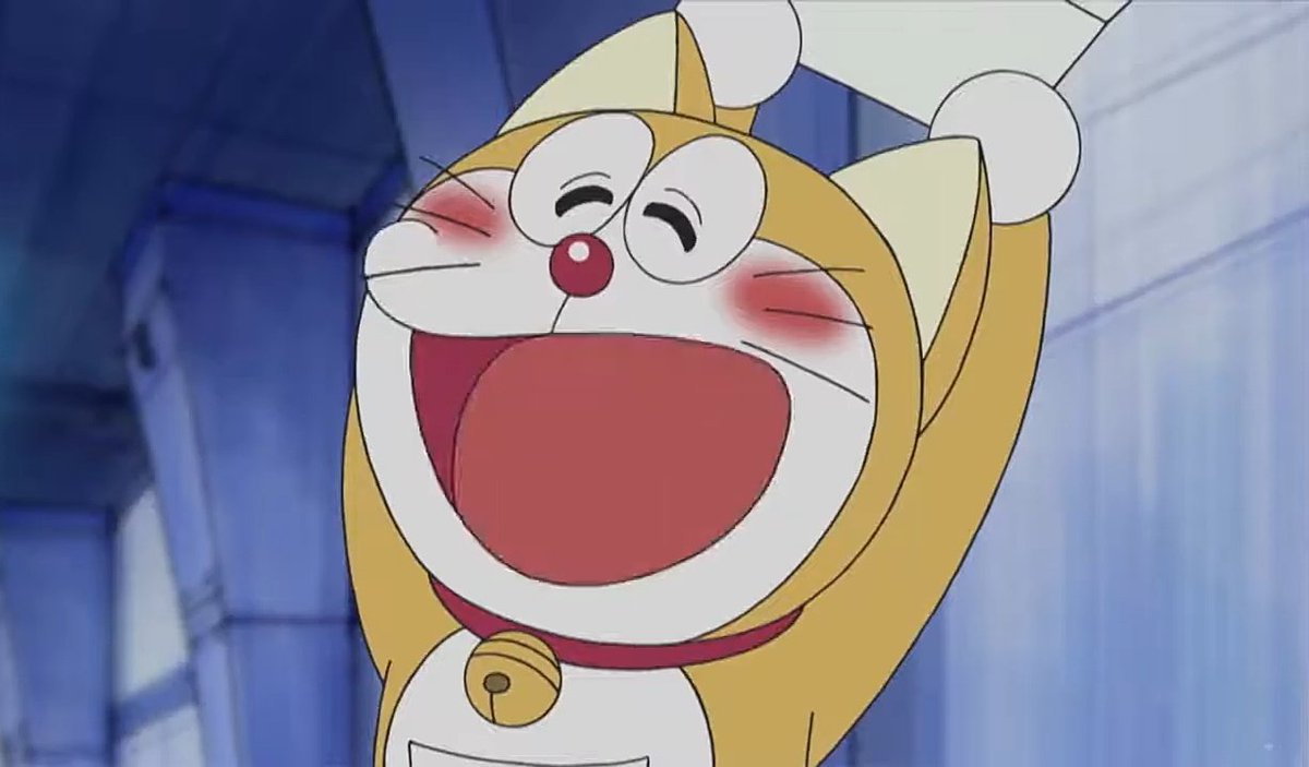 Happi bebby 🥺❤️ I absolutely love yellow Doraemon he so cute
