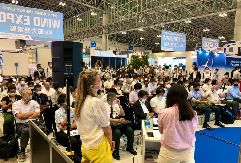 NLinJapanBiz's tweet photo. 【Until this FRIDAY!】Netherlands Pavilion🇳🇱 Wind Expo Tokyo 31 Aug - 2 Sep 2022 at Makuhari Messe. We had very successful 2nd day with NL Ambassador’s visit, NL Offshore wind seminar, a signing ceremony between #NL & #JP companies. Please come to booth# E12-5🌟 #Windwaterworks https://t.co/ITceCCgjG8