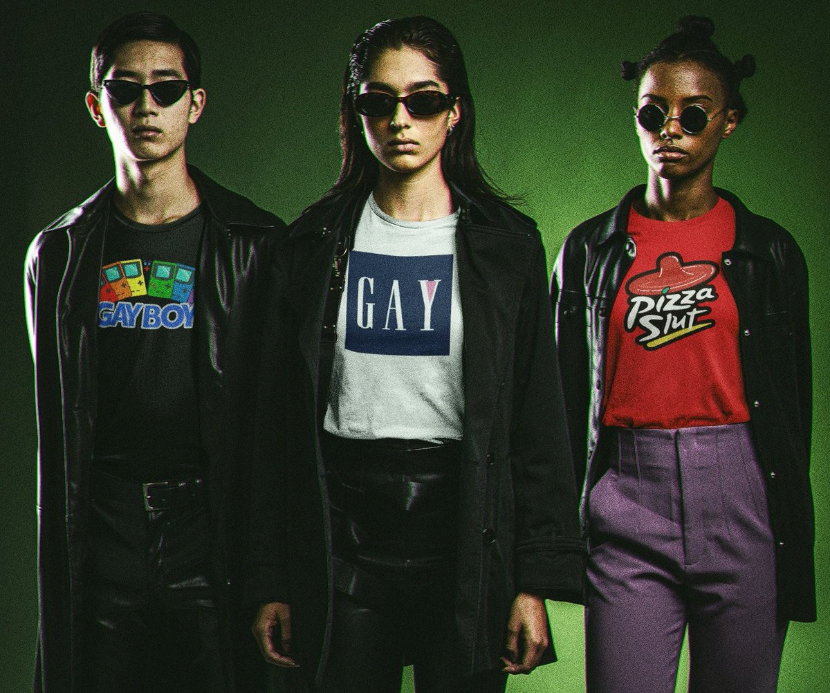 slayteescanada's tweet photo. 🌈 PRIDE NEVER DIES! 

The SLAY PROUD collection is now available for worldwide shipping in Tees, Tanks, Hoodies &amp; Stickers - only at https://t.co/1R71AFYqW1

#SlayTees #SlayTeesCanada 
#Pride #Pride2022 #LGBTQ https://t.co/FmTA26T02I