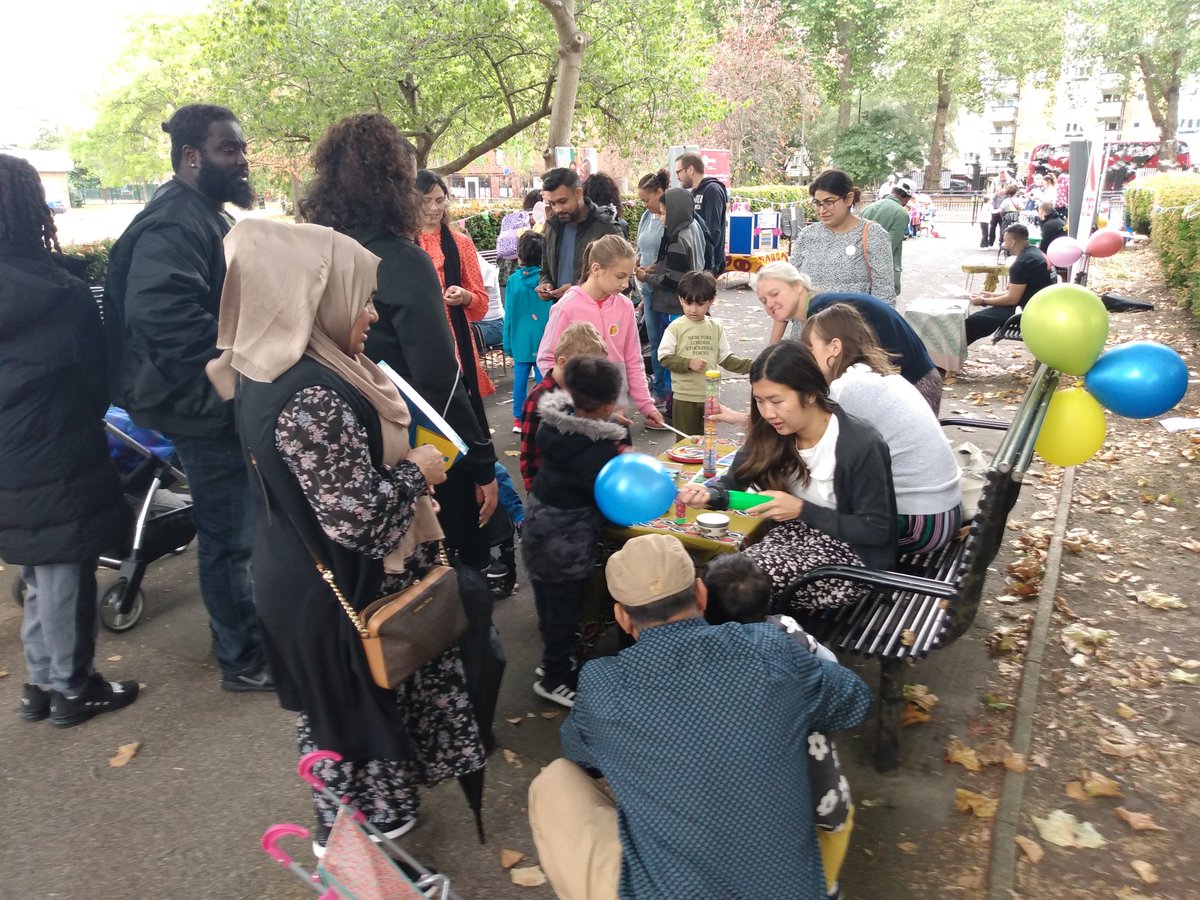 Families have been looking forward to today for weeks! You can't beat bubbles and face painting. @EileenTLondon @PCCALAMI <a href="/MohitVenkataram/">Dr Mohit Venkataram</a> <a href="/sarahwi96928224/">sarah wilson- she/her</a>
