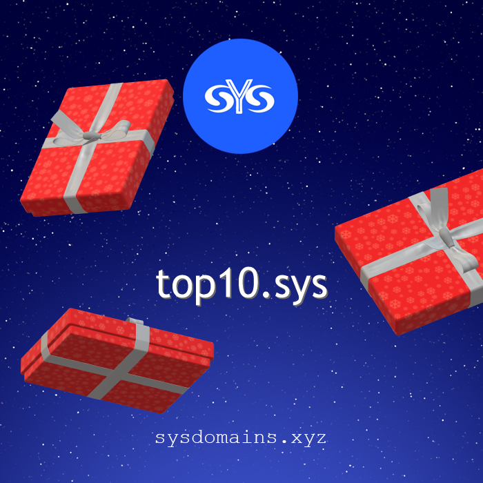 Nazar 🐉 (@sys_dragon) on Twitter photo #Syscoin fam lets celebrate #Systember
#TOKEN2049 can bring a lot of interesting news
🥇 #web3 domain TOP10.SYS
Don't miss your chance to get your first . $SYS domain
Rules👇
✅follow <a href="/syscoindomains/">SNS.sys 🤝 SNS.rollux</a>
✅like and retweet
✅tag 2 friend
Ends: 05/SEP🎉
#Giveaways #Crypto #Web3domain #Syscoin fam lets celebrate #Systember
#TOKEN2049 can bring a lot of interesting news
🥇 #web3 domain TOP10.SYS
Don't miss your chance to get your first . $SYS domain
Rules👇
✅follow <a href="/syscoindomains/">SNS.sys 🤝 SNS.rollux</a>
✅like and retweet
✅tag 2 friend
Ends: 05/SEP🎉
#Giveaways #Crypto #Web3domain