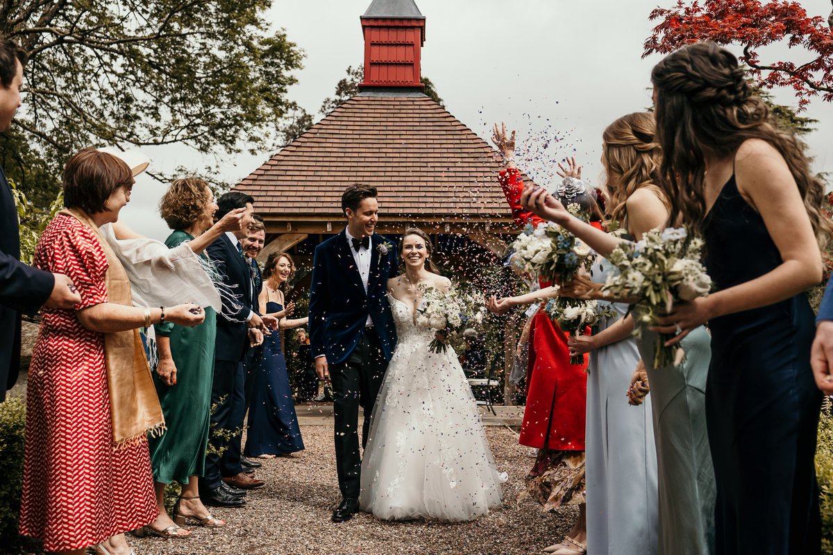 'We had the best time, and it was a three days we will never ever forget. The whole team at Huntsham were awesome and could not have been more helpful, we have received so many compliments from our guests about how #wonderful everything was' #weddingseason #weddingcelebration