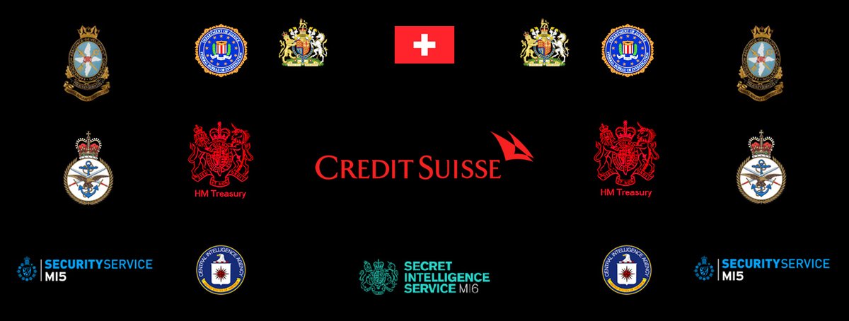 BillionPoundID's tweet photo. Credit Suisse Crime Syndicate Files #CREDITSUISSE CHAIR #AXELLEHMANN CEO #URLICHKORNER COO #FRANCESCAMCDONAGH CFO #DIVITJOSHI #GOLDFINGER #CLAREBRADY #RICHARDMEDDINGS #SNB #SWISSNATIONALBANK CHAIR #TOMJORDAN #MI6 #BankofEngland Most Famous Bank Fraud Case https://t.co/PkMi0uSAlU https://t.co/9Ogi06We7Q
