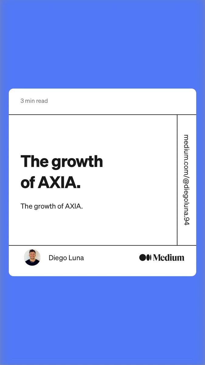 diego_speaks_'s tweet photo. “The growth of AXIA.” by Diego Luna
https://t.co/prR6WBibj4

GRATEFUL for ⁦@AXIA_Network⁩ https://t.co/0FS6FXTB90