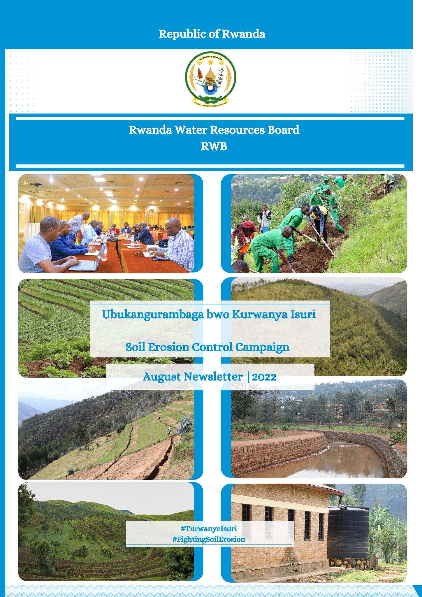 Rwanda Water Resources Board on Twitter "𝗥𝗪𝗕'𝘀 𝗔𝘂𝗴𝘂𝘀𝘁 𝗡𝗲𝘄𝘀𝗹𝗲𝘁𝘁𝗲𝗿