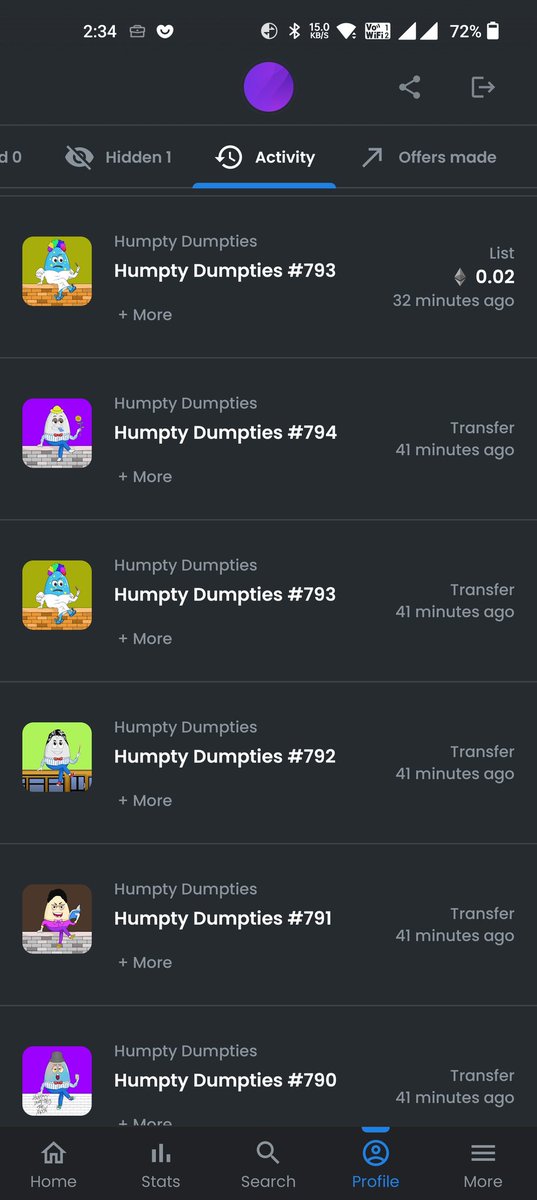 SV3777's tweet photo. @H_Dumpties @opensea Holy shit.... All minted under 5 minutes 🔥

Humpties to the moon 🚀🚀🚀

congratulations @madhursinghal07 @H_Dumpties 🎊 https://t.co/n1h2tRei6j