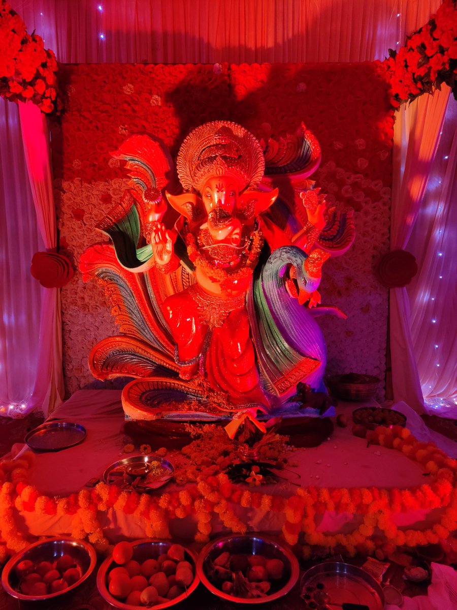 AniimsHostel's tweet photo. #GaneshChaturthi2022  celebrations have just begun! 
@aniims_sc @AniimsHostel https://t.co/NLtaB1xVnH