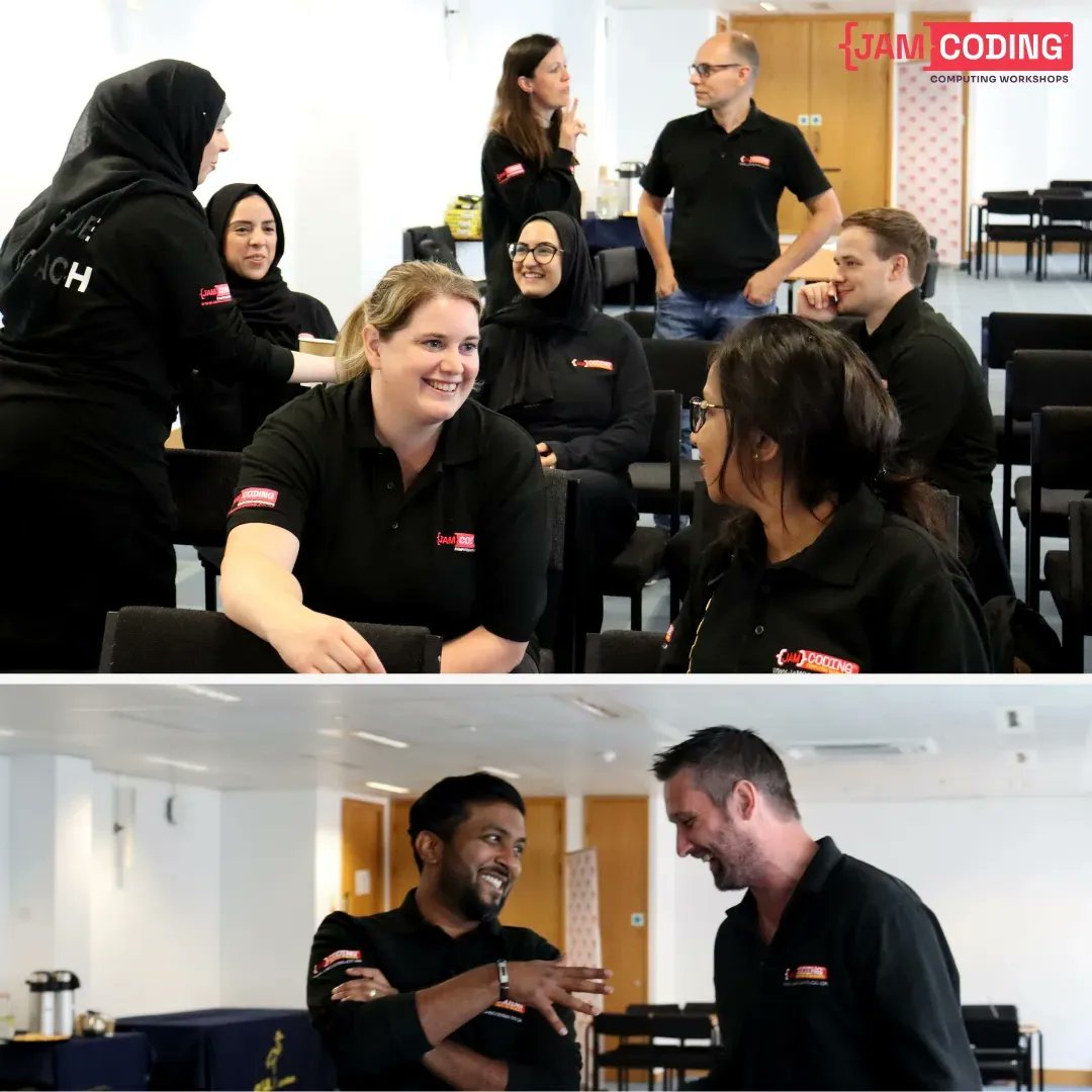 Jam_Coding's tweet photo. A few snaps from our Annual Conference in July. 📸 

Jam Coding Area Directors from across the country got together to talk about the last academic year &amp; prepare for the next. It was a great day with lots of networking &amp; the unveiling of new workshops for our young learners. https://t.co/XdkJysdkf2