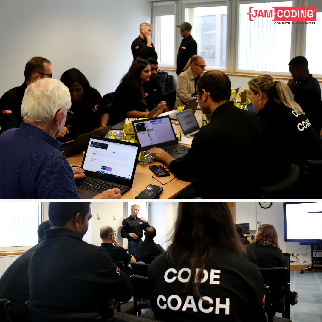 Jam_Coding's tweet photo. A few snaps from our Annual Conference in July. 📸 

Jam Coding Area Directors from across the country got together to talk about the last academic year &amp; prepare for the next. It was a great day with lots of networking &amp; the unveiling of new workshops for our young learners. https://t.co/XdkJysdkf2