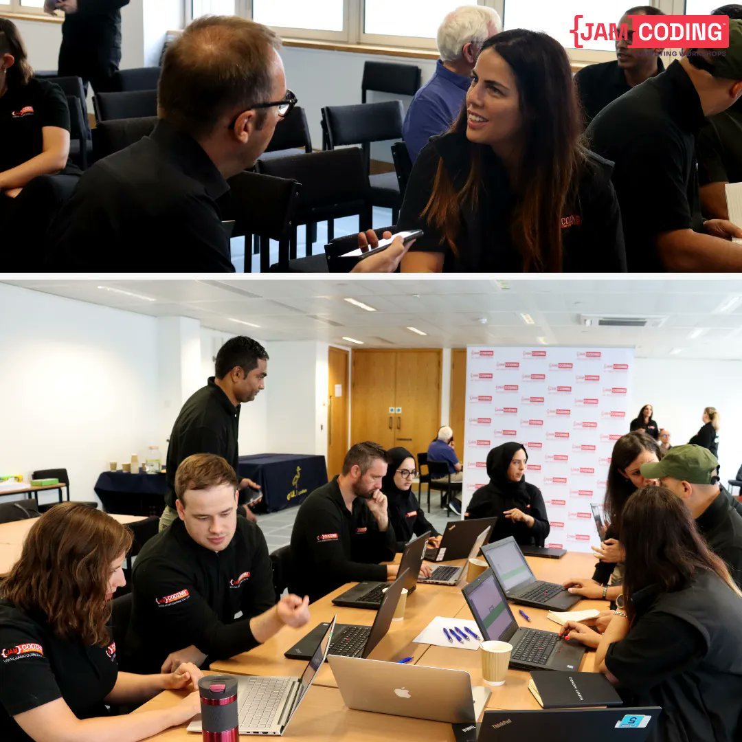 Jam_Coding's tweet photo. A few snaps from our Annual Conference in July. 📸 

Jam Coding Area Directors from across the country got together to talk about the last academic year &amp; prepare for the next. It was a great day with lots of networking &amp; the unveiling of new workshops for our young learners. https://t.co/XdkJysdkf2