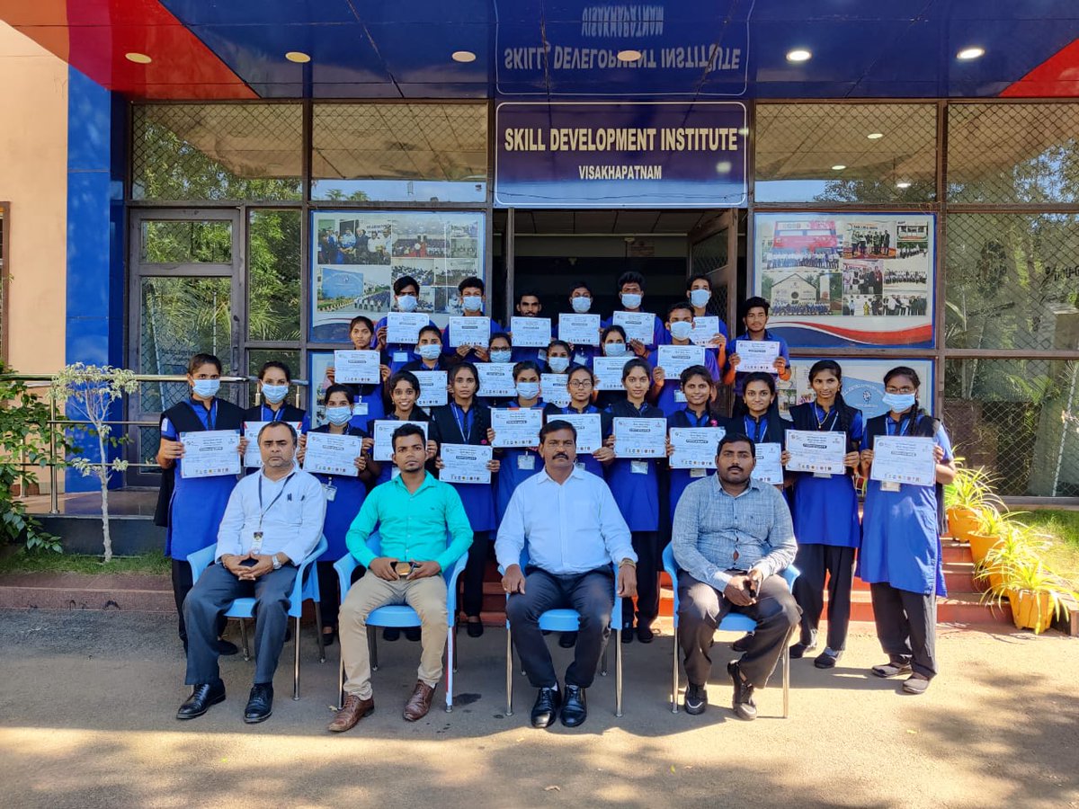 310iSkilling's tweet photo. Successful completion of Batch 11 of Office Assistant under the Management, Entrepreneurship &amp; Professional Skills Sector @MEPSCindia at SDI-Visakhapatnam. Thank you for your support @sdivisakh.@310iSkilling @the310i https://t.co/0JyO3YofJv