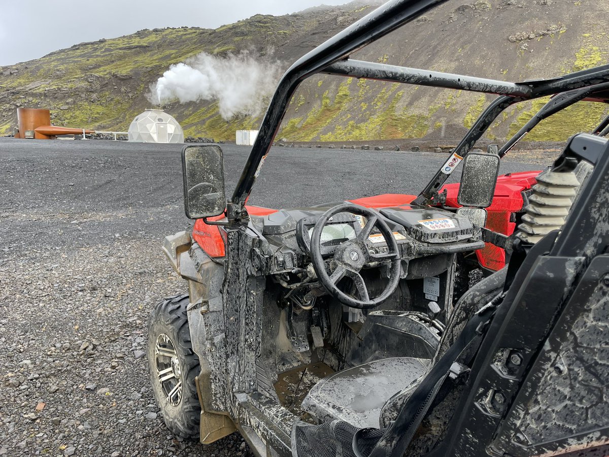 Fun day at <a href="/MGMTVentures/">MGMT Ventures</a> today. 
Started off on buggies and of course we stopped at a geothermal drilling site

PLS FEED US POWER FOR THE BITCOIN NETWORK SIRS.