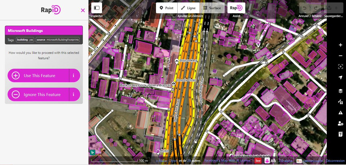 JLZIMMERMANN's tweet photo. AFRIQUE : Ethiopie (Addis Abeba) : la capitale avec plein de bΓ’ti dense enchevΓͺtrΓ© (industriel et rΓ©sidentiel) avec des propositions (audacieuses) d'intΓ©gration.
#MapwithAI #OpenStreetMap https://t.co/7A96QGBiM0