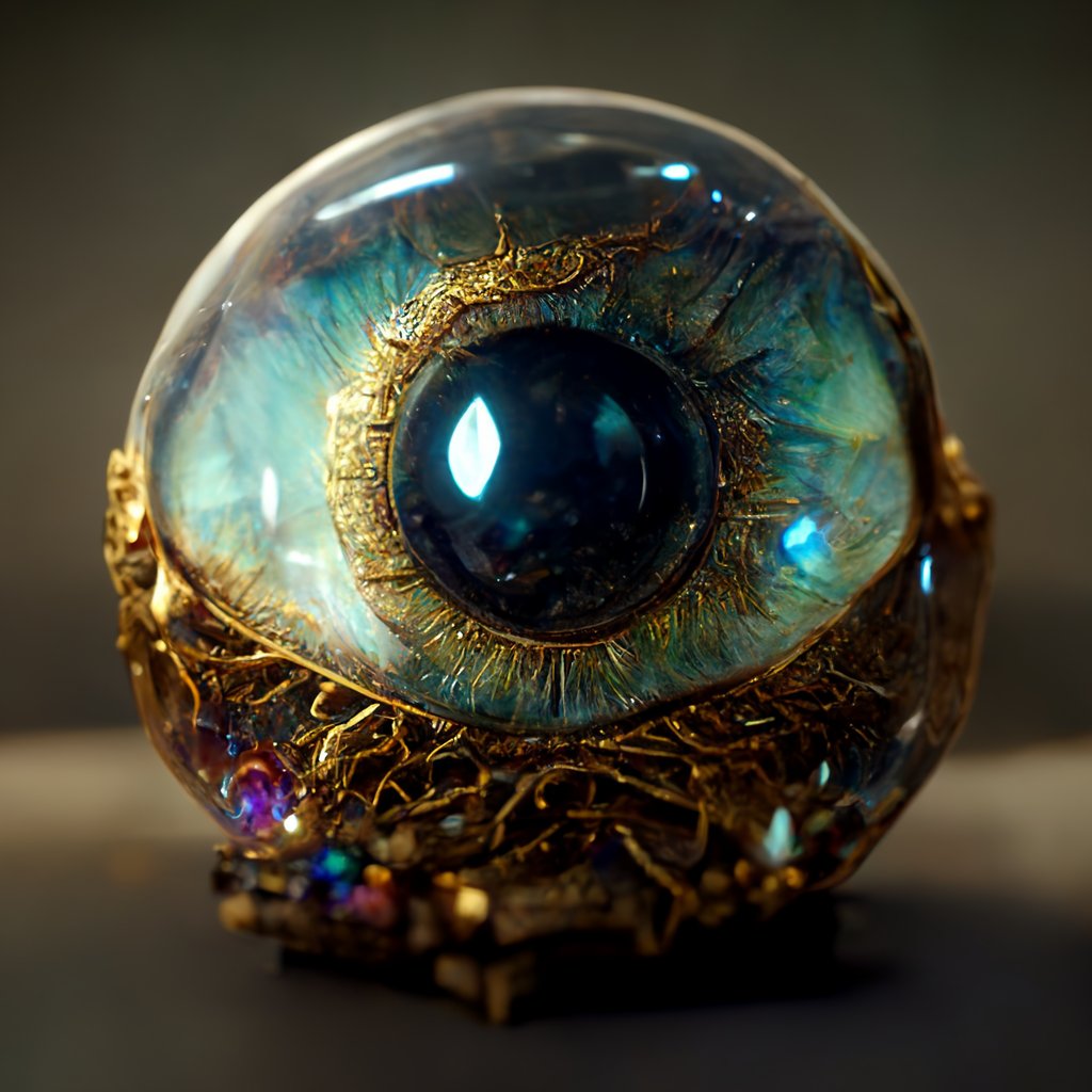 aCyborgartist's tweet photo. A craftsmanship collection of jewelry and decorative art created using gemstones, melted gold, and celestial eyes.

👁️👁️👁️👁️👁️
.

#cryptocollective #alternativeinvestments #midjourneyart #nftsystem #dataar #jewelry #eyes #crafts #gemstones #gold #humaneye #NFT #midjourney #Drop https://t.co/LCiayPSi1P