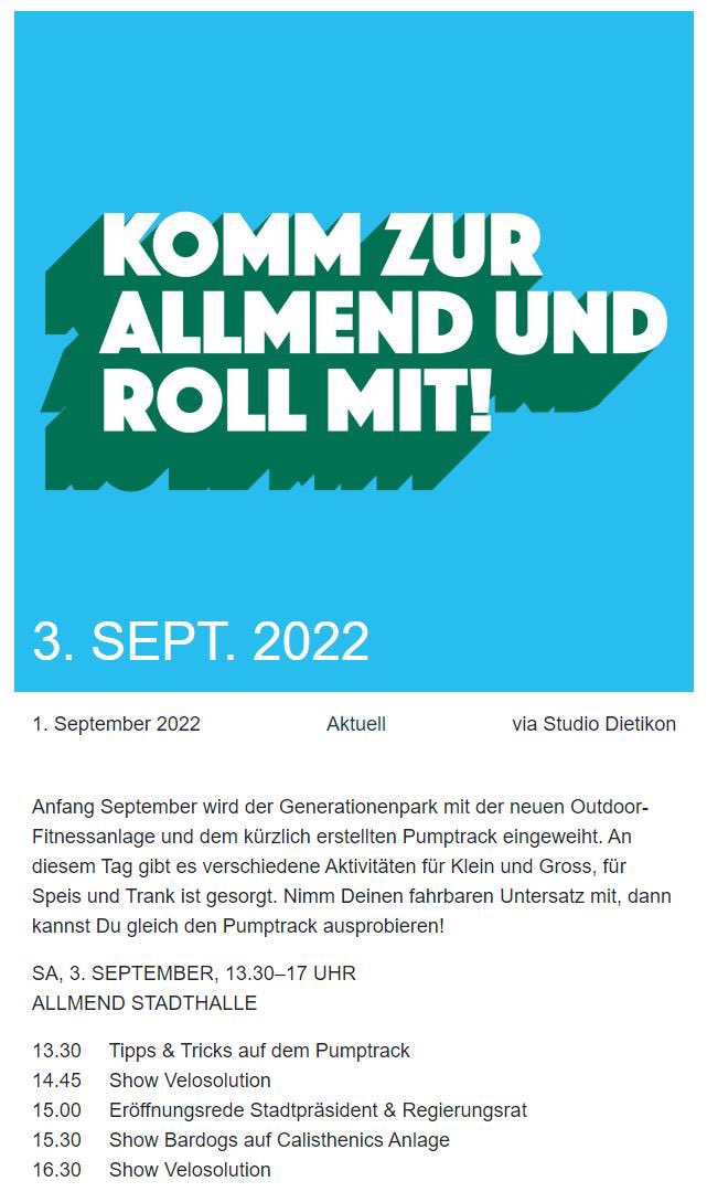 StapiDietikon's tweet photo. Nächsten Samstag, bei der Stadthalle… https://t.co/LdOIU7ebIQ