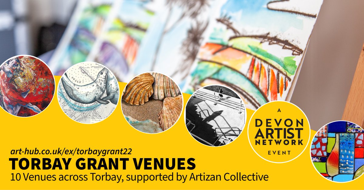 ArtizanGallery's tweet photo. And It Was All Yellow... 💛 Our Complete Guide to Devon Open Studios - https://t.co/yZLvSbqJ3w #DevonOpenStudios #DevonArtistNetwork https://t.co/6BARtGzaHz