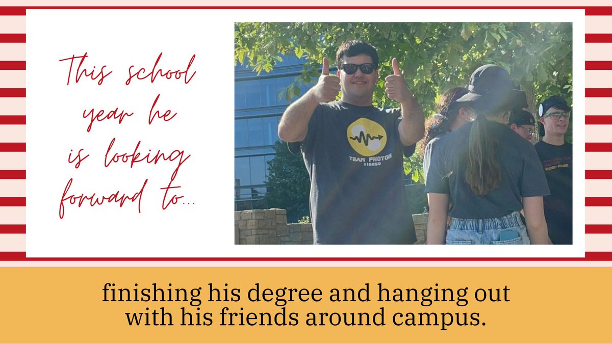 Meet Clayton! He is our mentoring and volunteering coordinator. This is his fourth year in SOFIRST and on our cabinet. Thank you for all of your hard work and we will definitely miss you after you graduate! #FIRSTinIowa