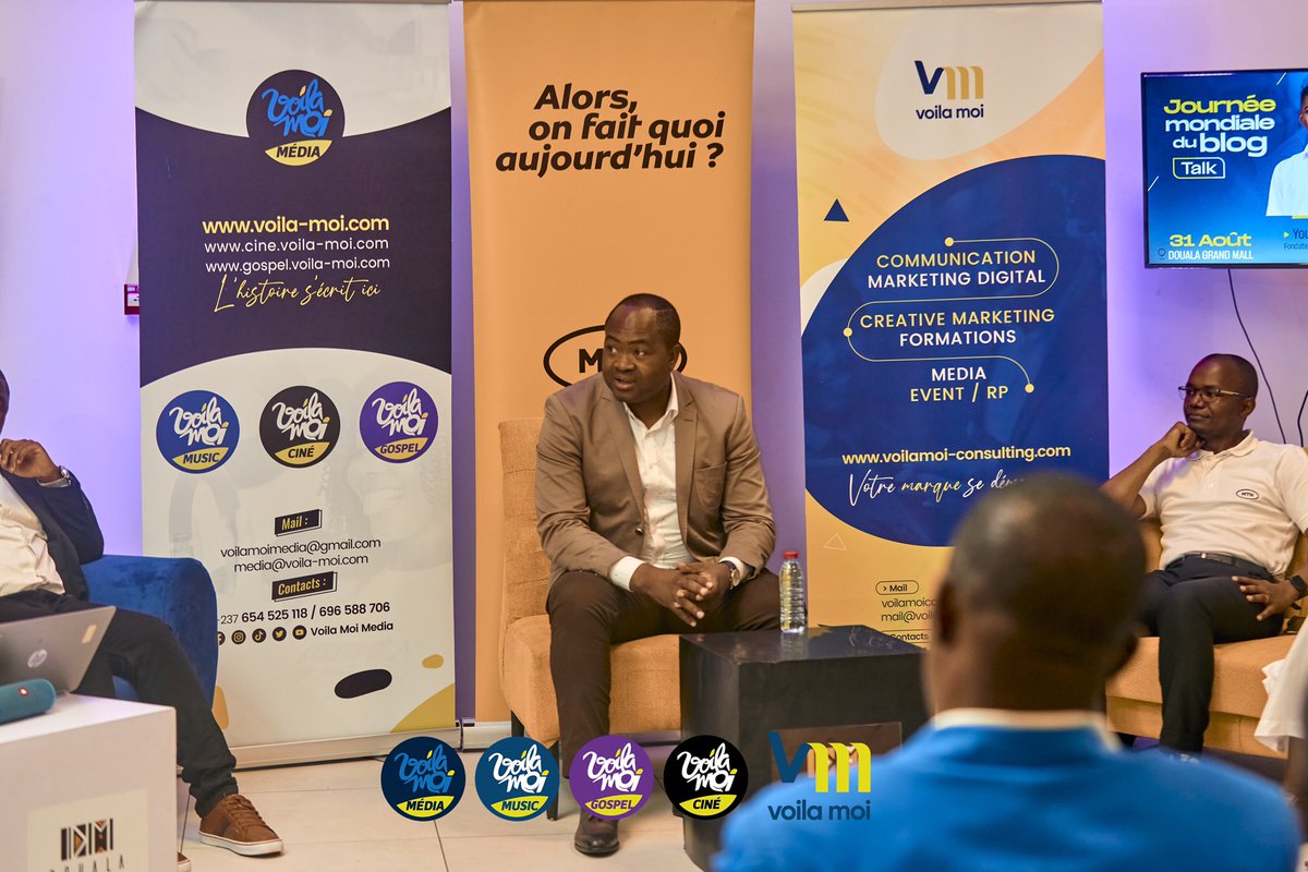 voilamoimedia's tweet photo. Hier, au Talk, M @cyrille_bojiko a dit : “Au Cameroun depuis le départ de certaines icônes de l’animation radio, il n’en reste plus que 7 dont 3 se trouvent sur Radio BALAFON !✅”
#VoilaMoiUpgrade #BlogDay237 https://t.co/YXlm6KRcUK