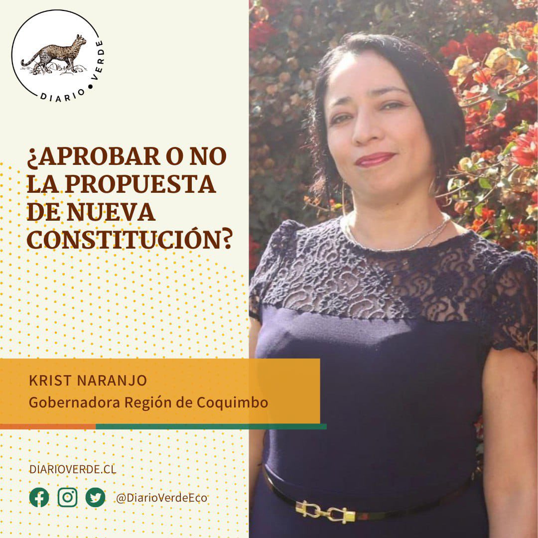 DiarioVerdeEco's tweet photo. Días antes del plebiscito conversamos con la gobernadora @KristNaranjoGob para conocer la realidad sobre su región frente a este gran momento que vivimos. Revisa la nota en el siguiente link https://t.co/iar7yqUEkp  #Plebiscito #ecologia #MedioAmbiente #NuevaConstitucion https://t.co/1K4tirj4bP