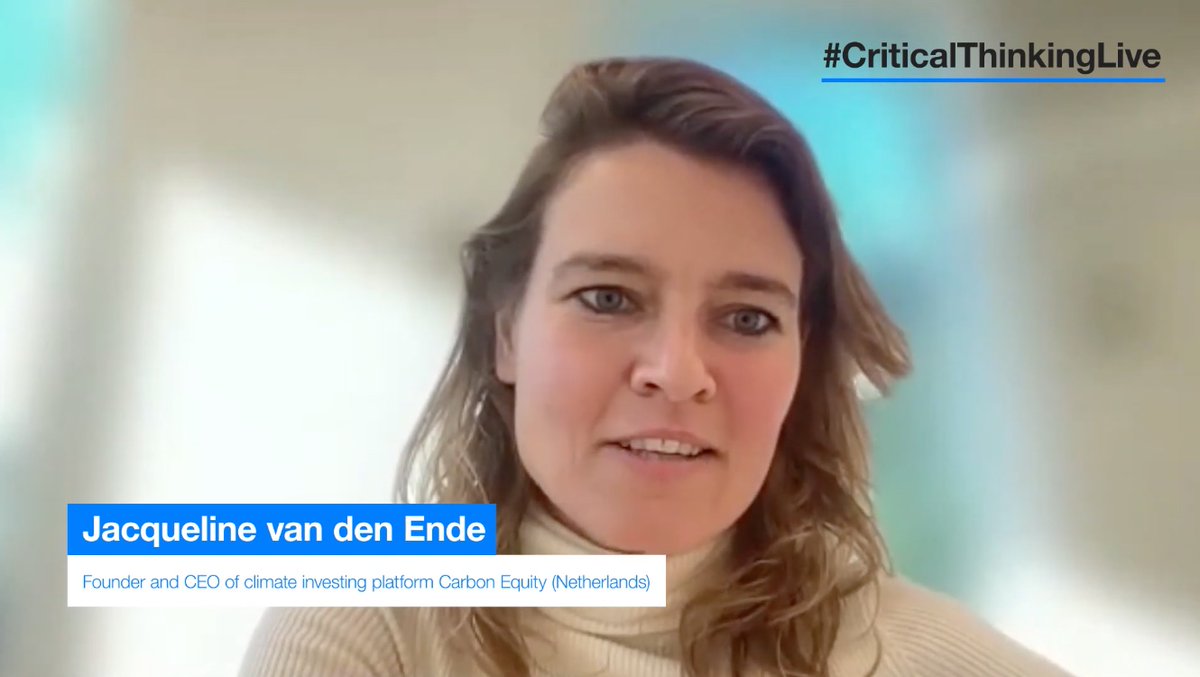 FriendsofEurope's tweet photo. ❓ What challenges does Climate #FinTech face?

🗨️ @ende_jacqueline notes regulations for retail investors: you're allowed to invest in a single company, with a high risk of failure, but not a fund with professional management.
#TransatlanticClimateDialogue #CriticalThinkingLive https://t.co/16o8uDRnqn