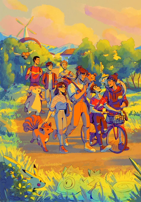 and if you missed out on the zine previously, a second round of preorders is open now until september 25th! check it out   (+ have these slightly more zoomable crops for the road) 
