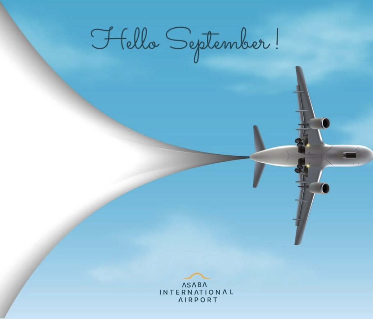 AsabaAirport's tweet photo. Let's make new memories! Happy new month from all of us at Asaba International Airport!

#AsabaInternationalAirport 
#AsabaAirport https://t.co/IqrLeiPNSF