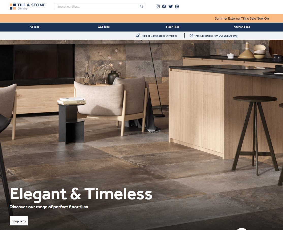 Our updated website is live!

In case you've missed it - our website has been updated. You can order your tiles online today for nationwide delivery!

tileandstonegallery.co.uk
