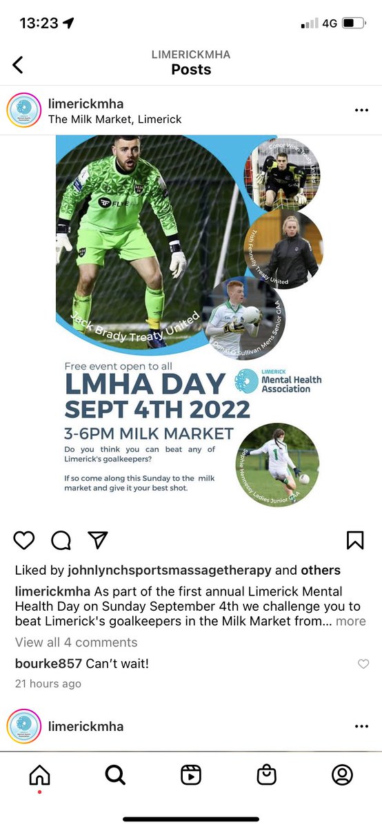 RobertBourke4's tweet photo. Can you can beat the best of Treaty Utd / Limerick Football Goalies!?
Next Sunday is your Chance! Take a penalty, get a photo and a Certificate!
Milk Market: 3-6 pm
Please support &amp; retweet! https://t.co/u0tO8W120s