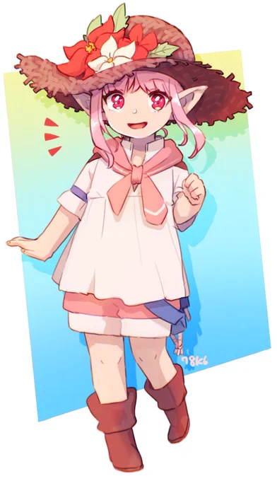 #今月描いた絵を晒そう14描いたりホロ描いたり 
