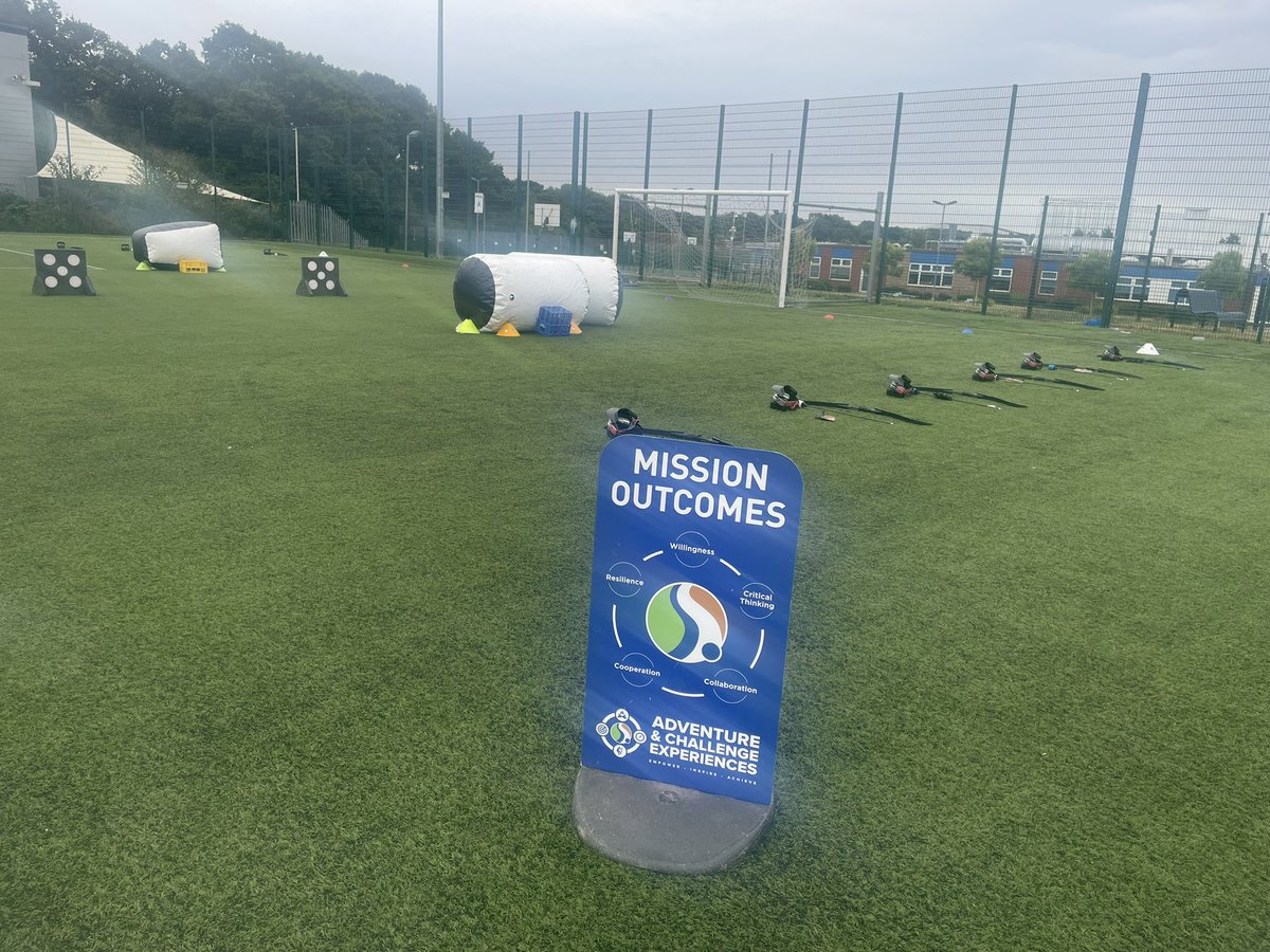 leamanorschool's tweet photo. The afternoon at Lea Manor High school is dedicated to team building. The activities are set up, ready to go 💪🏻🏆 action shots to follow…. @JPather74 @ChilternLT @leamanorpe @AJRAllModCons @unleashing_me @Mr_SmithLMHS @MissChloe_Ward @Malcolm_Teach @Nou7Nour @TomBellwoodCLT https://t.co/3dIhZBeSpC