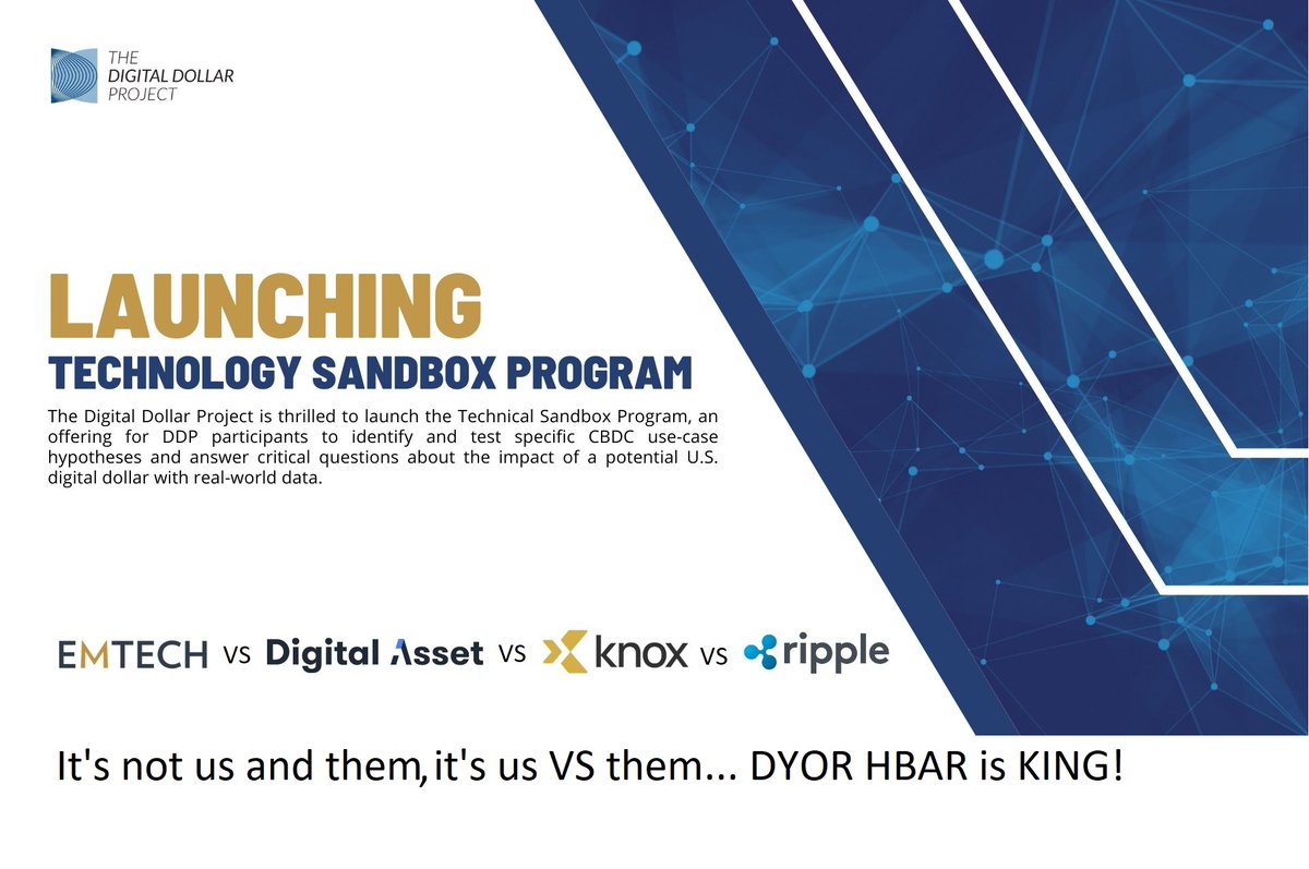 JamesCook31337's tweet photo. the best tech gets the CBDC DYOR!!! #HBAR #HBARbarians #HederaHeatWave #hederahashgraph @emtech_inc #projectnewdawn #takingyourusecase https://t.co/bhIoAJDtDA