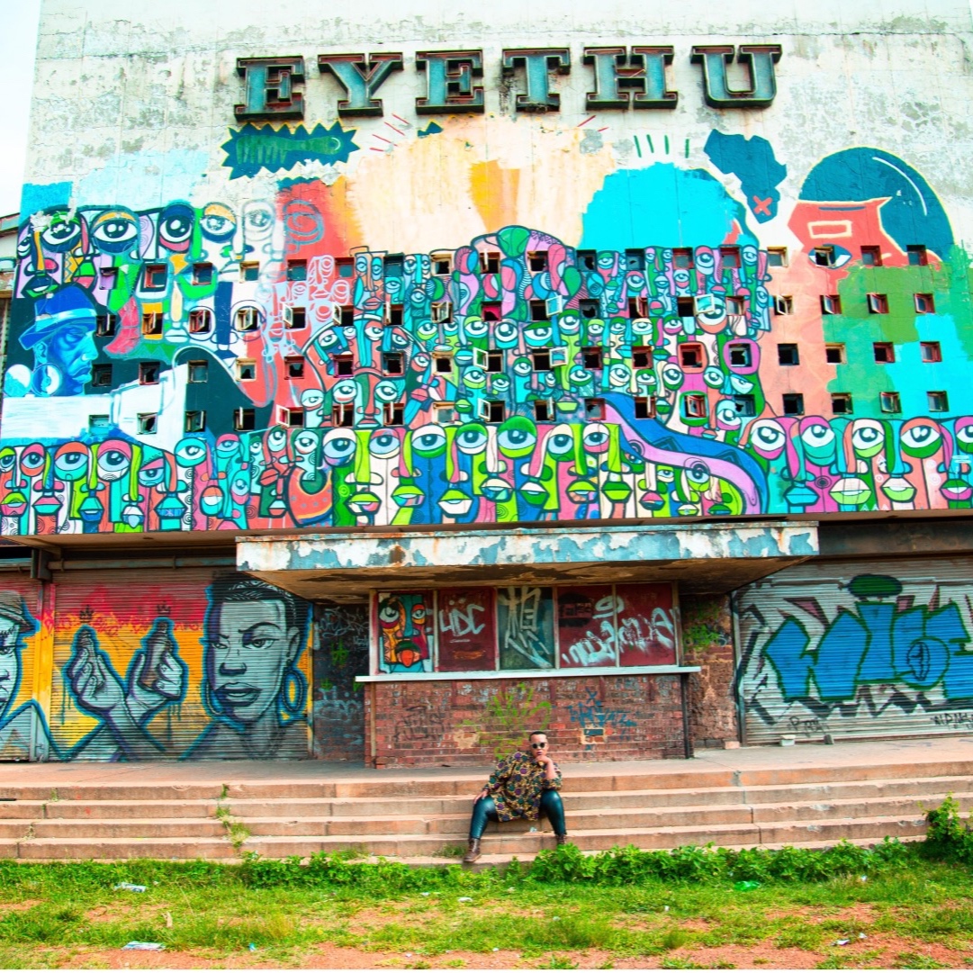 funk_im's tweet photo. Tonight at #FirstThursdayNightWalk we kick off #HeritageMonth at the historic Eyethu Cinema which will soon be renovated as well as the Soweto home of Robert Sobukwe. Buy your 🎟️ make history and take your pic in front of the cinema... 🎟️ https://t.co/D645XE6om0 https://t.co/n7zI2Xxwkn