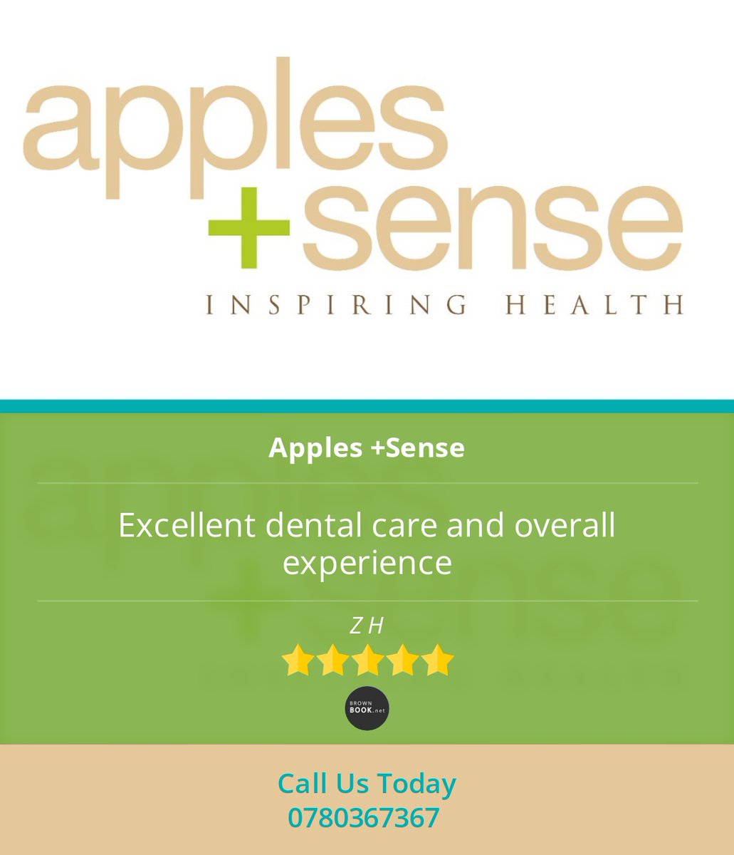 ApplesAndSense's tweet photo. 5 Star: Z H. "Excellent dental care and overall experience" https://t.co/3grlvw0HoC https://t.co/qxW7gSxyA4