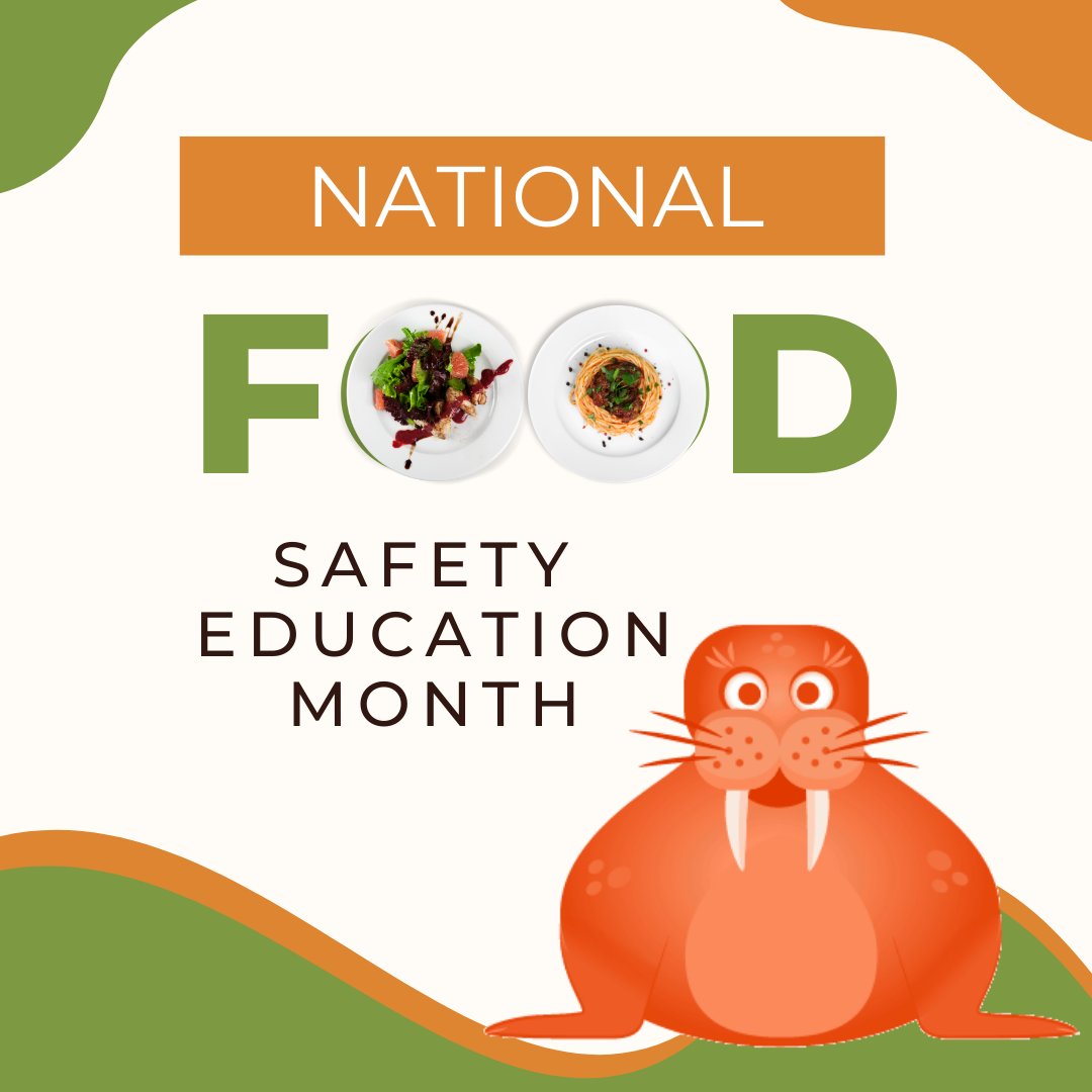 VentyvProtects's tweet photo. September is National Food Safety Education Month (FSEM). It’s a great time to freshen up on food safety and educate others about preventing food poisoning.
https://t.co/okWcVQ9Vd3
#CDCFoodSafety #FSEM2022 https://t.co/lNxhyKKDAa