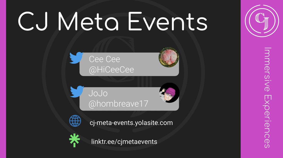 ✨ Two events happening this weekend in <a href="/spatialxr/">❗DO NOT USE❗ Now @Spatial_io 🎉</a> ✨ Tuber World Gallery Sun 4th FREE token gated event tickets here ⬇️ bit.ly/tuberform  AND ‘Through Her Lens’ photography exhibition with <a href="/LeslieASpurlock/">lesliespurlock.sol | NFT.NYC 2024 🏴‍☠️</a> opening Tues 5th Sept FREE tickets here ⬇️ eventbrite.com/e/photographic…