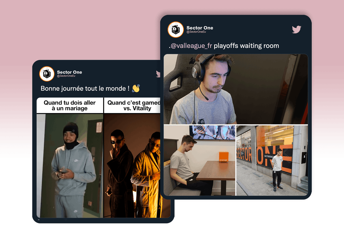 DigitalSportsHQ's tweet photo. First project online!

Earlier this year, we came up with a full-fledged Social Media &amp; Content campaign for the 1st split of our esports team @SectorOneEU in the @valleague_fr 🏆

Discover it:
🔗 https://t.co/JxWXRpcxH9 https://t.co/cAN4g9sAMl