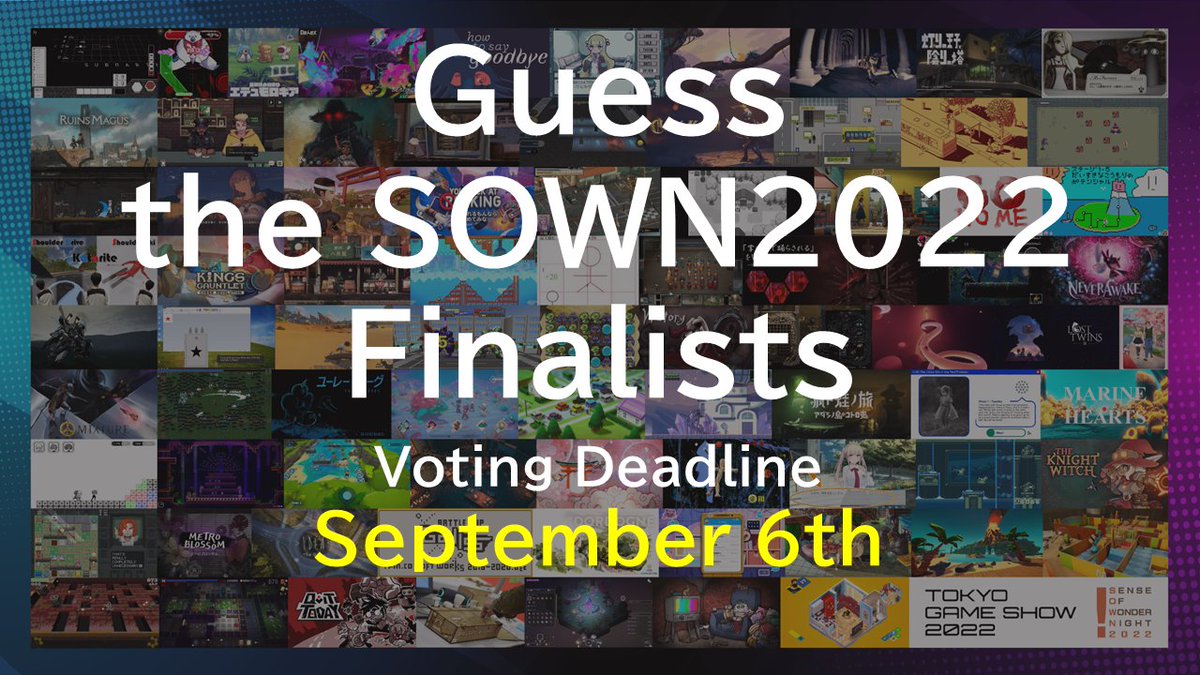 TOKYO GAME SHOW／東京ゲームショウ tweet media