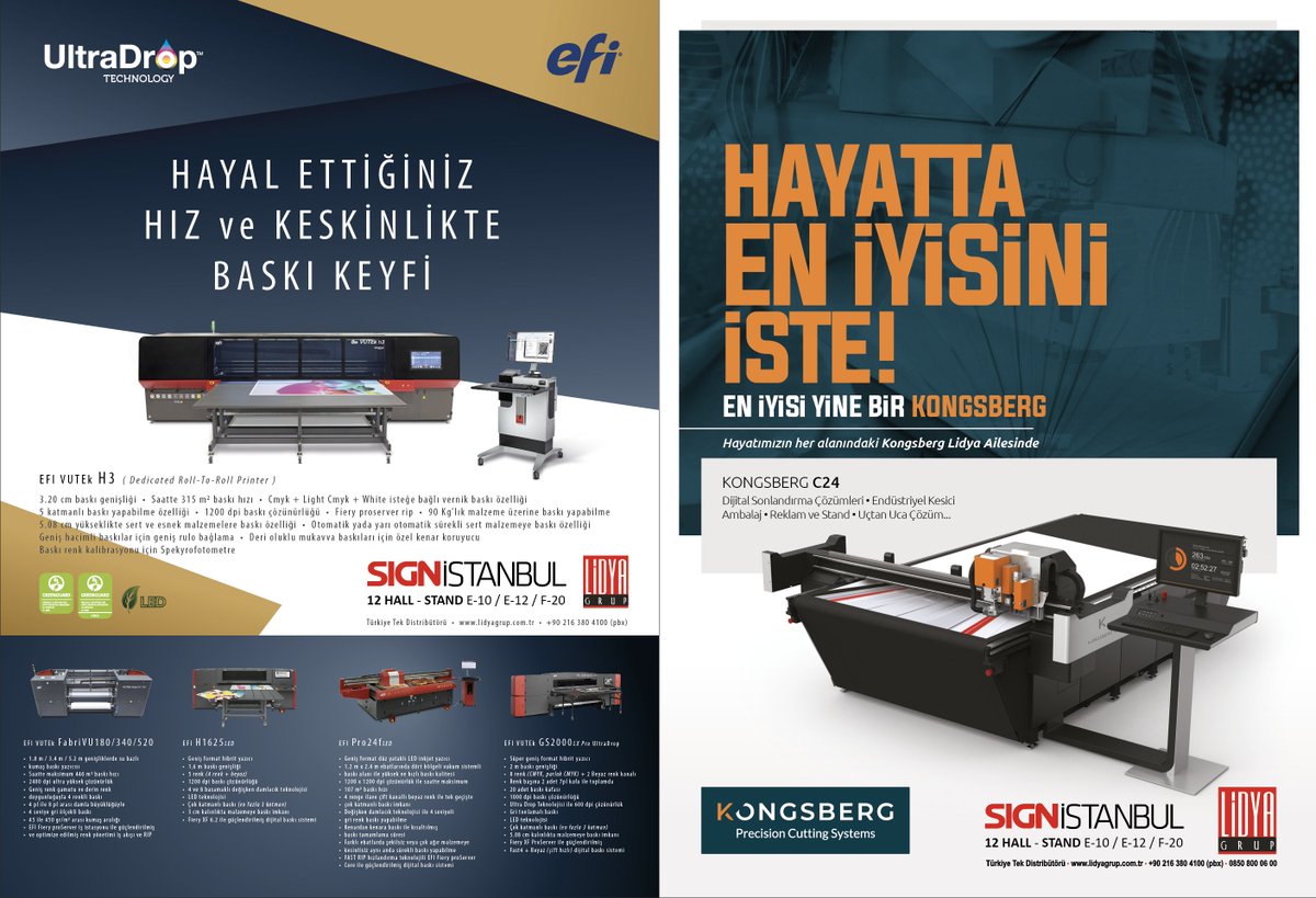 grup_lidya's tweet photo. #SIGNIstanbul için son 1 Hafta!
#LidyaGrup olarak 8-11 Eylül tarihleri arasında TÜYAP'ta gerçekleşecek Sign Istanbul fuarında siz değerli müşterilerimizle buluşacağız. Sizleri standımıza bekliyoruz. (12 HALL, STAND E-10 / E-12 / F-20)
@BekirOzLidya , @oz_yenici , @Ademozz81 https://t.co/tKUtigT7Qp
