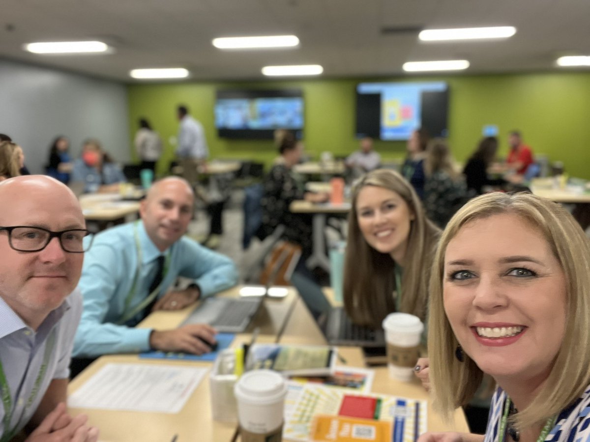 DrOrso_DP's tweet photo. @DeerParkSchools mini reunion at @HamiltonCoESC instructional council this morning. Love catching up with great people! @DeerParkSuper https://t.co/N6mXdPFbRE