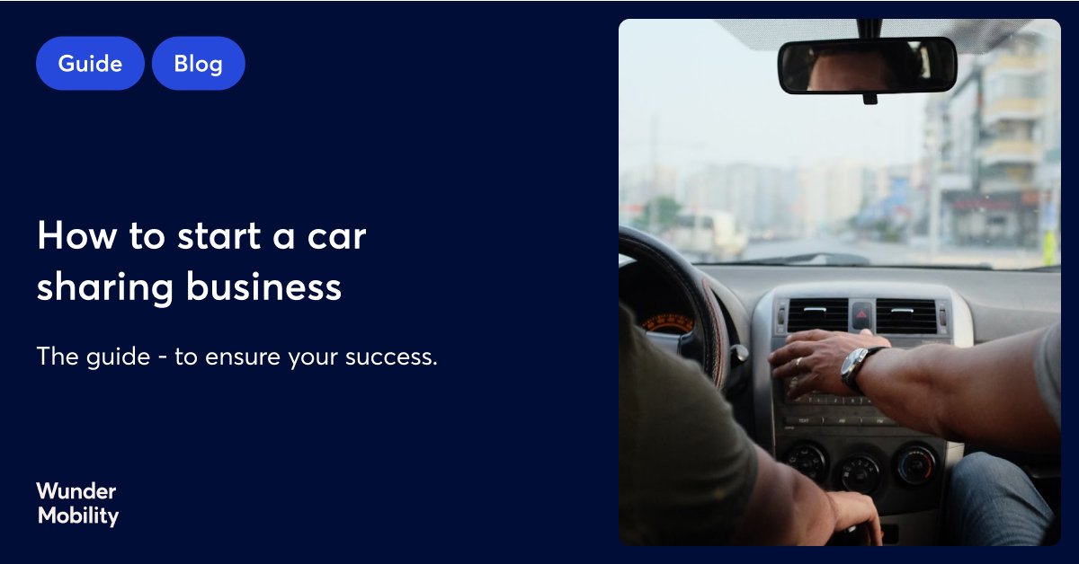 Let’s face it: everyone needs a car from time to time. 🚘

However, fewer and fewer people are willing to buy one, which makes car sharing systems an excellent alternative for drivers and an opportunity for mobility operators. 🚗 Read our latest article wundermobility.com/blog/how-to-st…