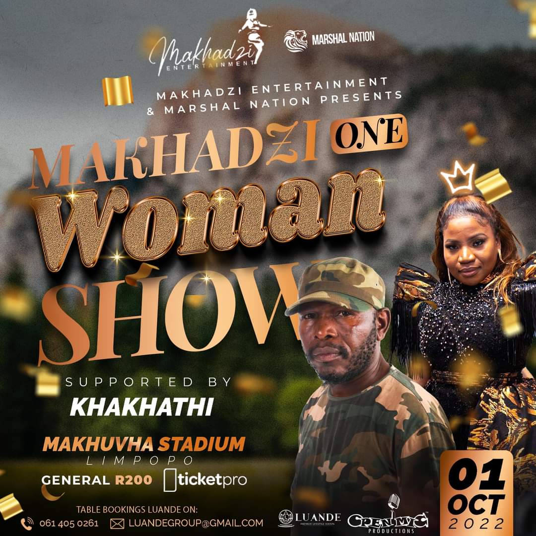 nomsachingowe's tweet photo. Vheiwe ari renge ticket dzi do vhuya nyana Ha Makhuvha Stadium #MakhadziOneWomanShow 🔥🔥🔥🔥
#Fortunator
#Ramzey
#RachaKill
#Khakhathi https://t.co/l6ZjXns65W