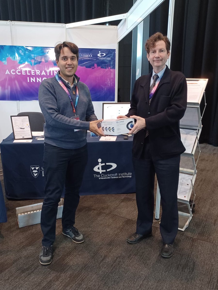 QUASAR_6roup's tweet photo. And the winner is...
Congratulations to Alejandro Sosa from @ESS for winning our Liverpool #LINAC2022 quiz. https://t.co/40NB4OVHJf