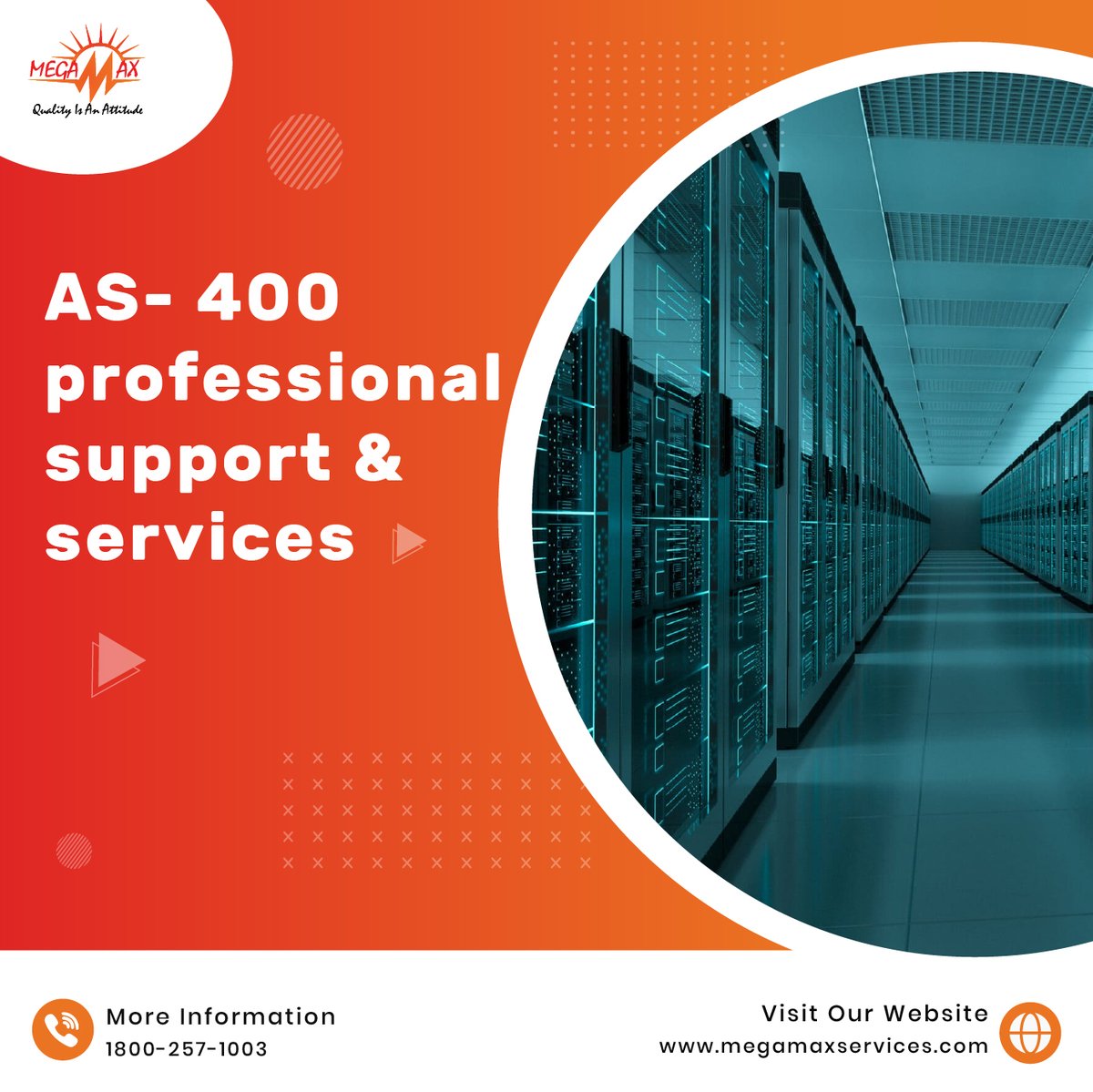 MegamaxServices's tweet photo. Megamax Services is providing Professional AS/400 support &amp; services according to your business needs.

Reach us today to get the quote- https://t.co/RAyCBO9msI

#AS400 #IBMiseries #Powersystems #MegamaxServices https://t.co/GJY2EQu5LG