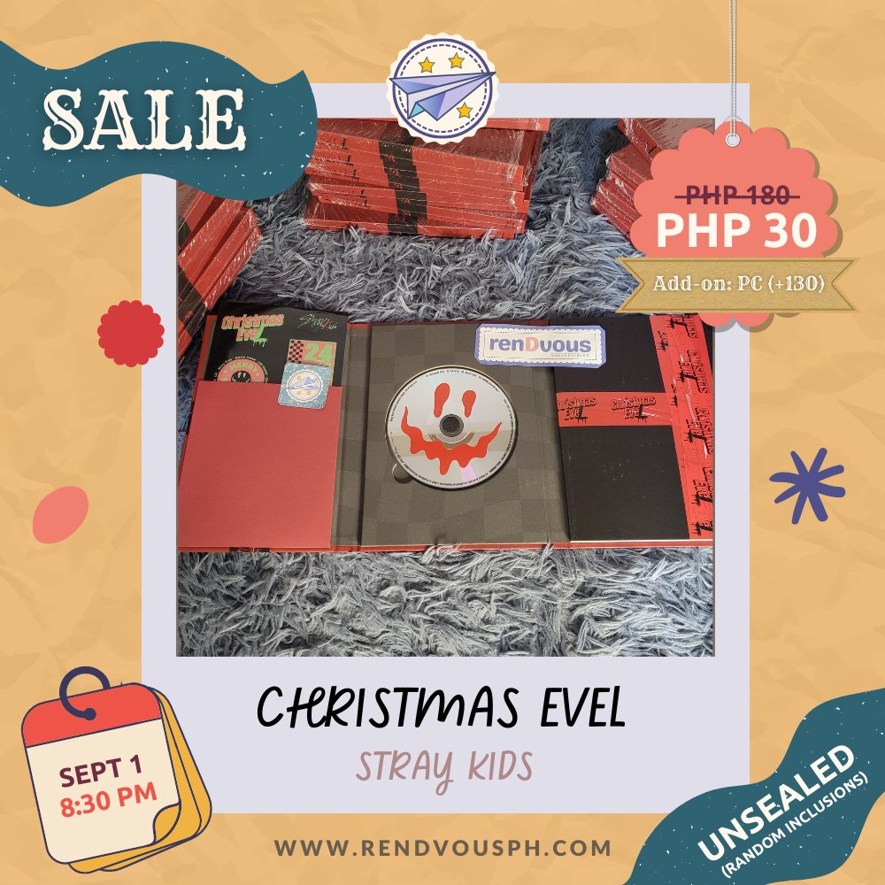 renDvousPH's tweet photo. 🔽NOW ON SALE!🥳

WTS | LFB 🇵🇭
✨ONHAND
✨starts at Php 30.00
✨limited slots only, get yours now!
✨https://t.co/rHzFg2UJMO

🚚SCO / GGX / LBC
💶gcash / bank transfer

🏷 opened unsealed album stray kids skz https://t.co/Kzj7TNIj2S