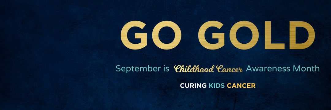 Join CKC as we Go Gold in September for National Childhood Cancer Awareness Month Reminder ribbon Want to help raise awareness this month? Paint your page gold by using our CKC Go Gold profile header: neon.ly/GoldCKC #ChildhoodCancerAwareness #GoGold #ForTheKids