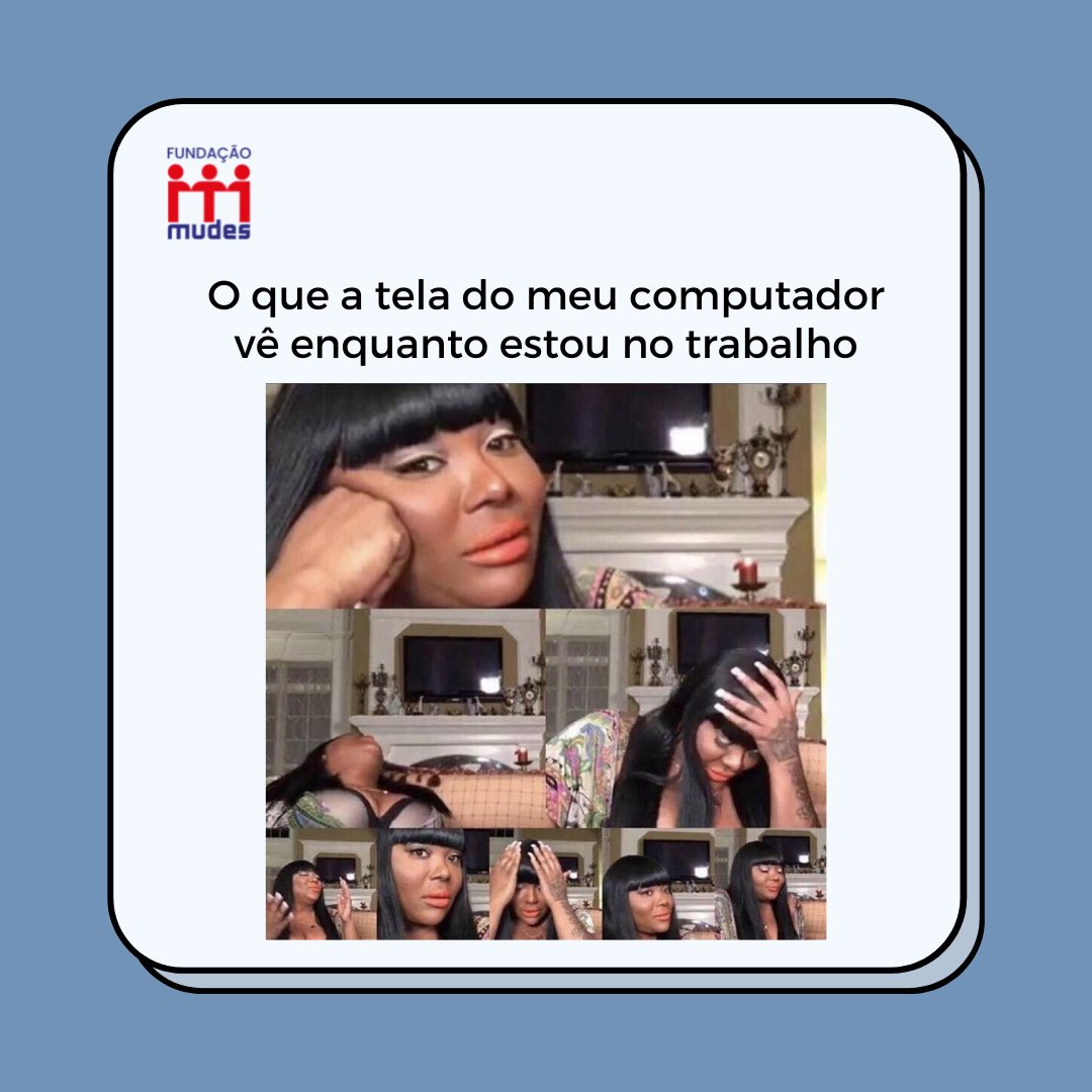 Mais alguém passa o dia assim na frente do computador? 😂😂

#memesbr #memes